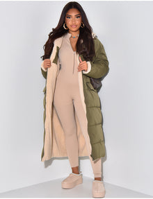Norlina | Wendbare Winterjacke für jeden Anlass – Grün
