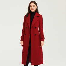 Helene | Herbst-Winter Mantel – Rot