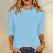 Stella – Klassisches Damen T-Shirt – Blau