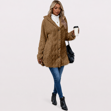 Malory - Warme Jacke Mit Kapuze – Khaki