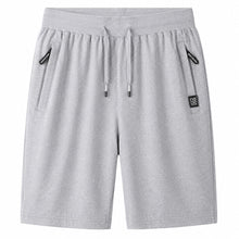 Iron™ Shorts aus Premium-Baumwolle mit kühlender Technologie – Grau