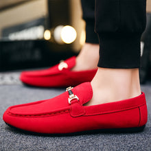 ClassiFlex™ – Stilvolle Herren Loafer für höchsten Komfort – Rot