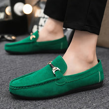 ClassiFlex™ – Stilvolle Herren Loafer für höchsten Komfort – Grün