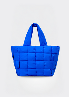 Handtasche Damen – Puffy Tasche Crossbody Nylon – Leicht – Blau