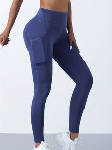 CoreFlow™ – Die Perfekte Sportleggings für Damen – Meeresblau