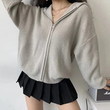 CozyChic™ – Eleganter & Kuscheliger Strickpullover für Damen – Grau