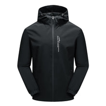 BERNHARD – Wasserdichte Outdoor-Jacke für den Herbst – Schwarz