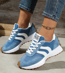 Mira - Stilvoller Komfort-Sneaker für jeden Tag – Blau