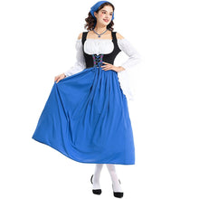 Oktoberfest Dirndl Kleid für Damen - Lorelei – Blau