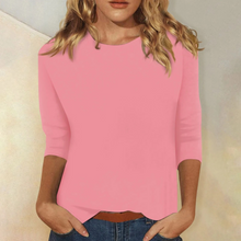 Stilvolles Damen Langarmshirt - Ava – Rosa
