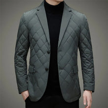 Klassische Daunenjacke für Herren – Grün