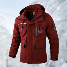 Beno - Funktionale Winterjacke für Herren – Rot