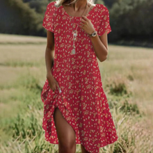 Tara® | Sommerkleid für Damen – Rot