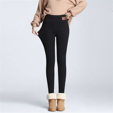 Lisa Damen warme Leggings – Schwarz