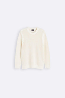 Milan | Strukturierter Strickpullover für Herren – Klassisch & Zeitlos – Creme