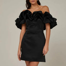 Kaye - Elegantes Sommerkleid Stilvoll Damenmode – Schwarz