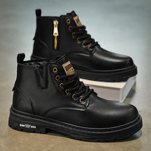 Elegante Freizeitstiefel mit modernem Design – Schwarz