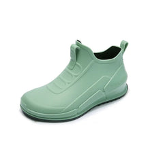 Elegante Gummistiefel im Reinschlüpf-Design – Grün