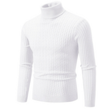 Eleganter Rollkragenpullover mit zeitlosem Stil – Weiß