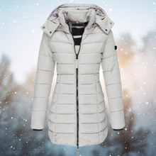 Vita | Daunenjacke mit Kapuze – Grau