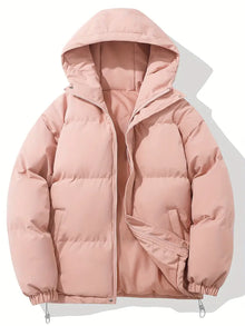 Klassisches Warme (Unisex) Kapuzenjacke – Rosa