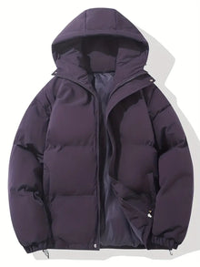 Klassisches Warme (Unisex) Kapuzenjacke – Lila