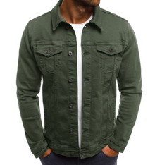 Braydon - Herren Jeansjacke – Grün