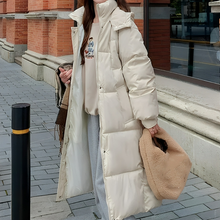 Stylischer Lässiger Warmer Daunen Puffer Mantel für Damen | Ideal für den Winter – Beige