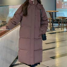 Stylischer Lässiger Warmer Daunen Puffer Mantel für Damen | Ideal für den Winter – Braun