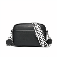 Carna - Stilvolle Kleine Elegante Schultertasche – Schwarz