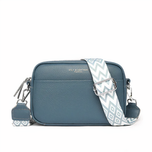 Carna - Stilvolle Kleine Elegante Schultertasche – Blau