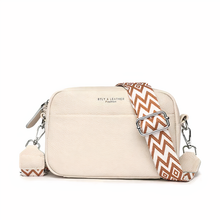 Carna - Stilvolle Kleine Elegante Schultertasche – Beige