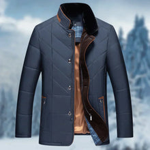 Herren Winter Jacke | Warm & Wasserdicht | Atmungsaktiv – Blau