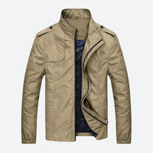 Frank –  Übergangsjacke, die einfach passt – Khaki