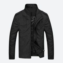 Frank –  Übergangsjacke, die einfach passt – Schwarz