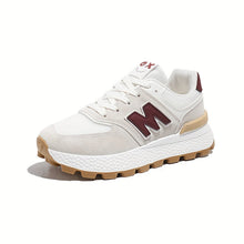 FlexiStride™ – Leichte Mesh Sneaker für Damen – Beige Rot