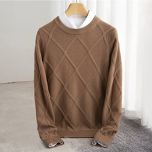 François | Hochwertiger Kaschmirpullover – Braun