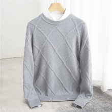 François | Hochwertiger Kaschmirpullover – Grau