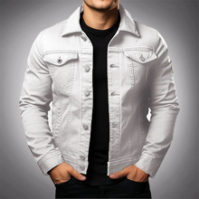 Freizeitjacke Mit Knopfleiste - Giuseppe – Weiß