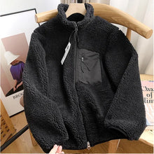 FrostGuard™ – Warme Fleece Winterjacke für Herren – Schwarz