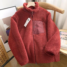 FrostGuard™ – Warme Fleece Winterjacke für Herren – Rot