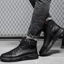 Herren Lässige Sneakers - Urbaner Streetwear Stil – Schwarz