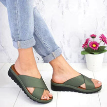 CloudWalk | Ergonomische Trend-Sandalen – Grün