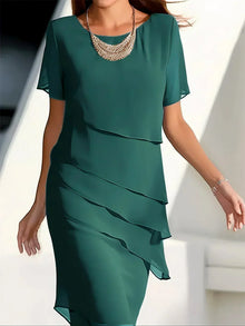 Kendra | Schickes Kleid mit figurschmeichelndem Design – Grün