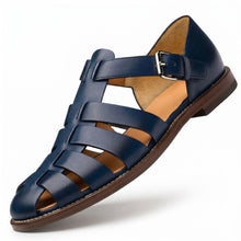Emil | Premium Herren-Sandalen im Gladiator-Stil – Marineblau