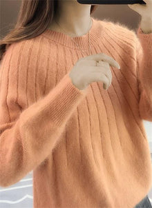 Giada | Elegante Kaschmirpullover – Orange