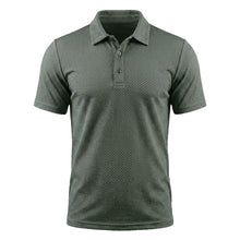 Dario | Atmungsaktives Stretch Poloshirt – Salbei Grün