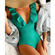 Madelle - Boho Super Stilvoller Sexy Badeanzug – Türkis
