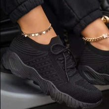 Jeramae - Alltag Komfort Sneakers Stilvolle Damen Schuhe – Schwarz