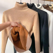 Charles | Maxi-Komfortpullover mit Rollkragen – Beige